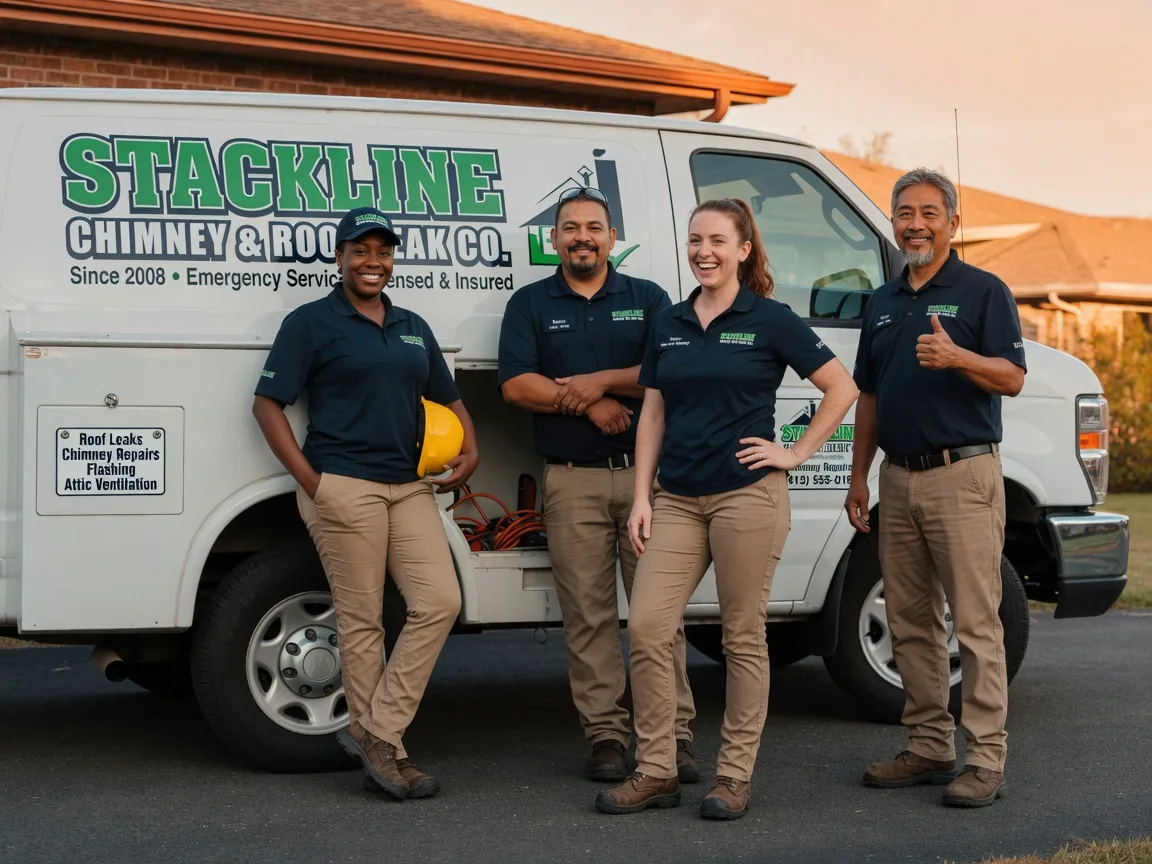 Chimney flashing repair company in Weidman, MI